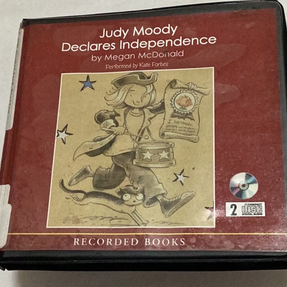 Judy Moody Declares Independence Audio Book by Megan McDonald